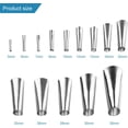 thumbnail image 1 of Applicateur de Buse de Calfeutrage, Outil d'Étanchéité en Acier Inoxydable, Buse de Calfeutrage Réutilisable, Nettoyage Facile pour Application Grand Outils de Calfeutrage, Anti-Rouille Anti-Corrosion, 1 of 5