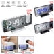 thumbnail image 3 of Reloj despertador digital LED alarma de radio proyector digital de alta definición con botón de repetición para dormitorio ANGGREK  Otros, 3 of 8