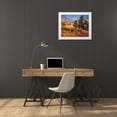 thumbnail image 3 of Craig, Philip 14x12 White Modern Wood Framed Museum Art Print Titled - Southern Vineyard Hills, 3 of 4