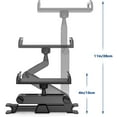 thumbnail image 3 of Soporte universal para tablet de coche, color negro, para reposacabezas, giratorio 360°, compatible con iPad Air Mini 3, 4, iPad 2021 Pro de 9,7 y 10,5 pulgadas y tabletas de 4,6 a 10,6 pulgadas., 3 of 5