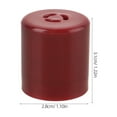 thumbnail image 2 of PTOOTP Red Plastic Pressure Cooker Safety Relief Valve 1Pack for Household and Restaurant Use, 2 of 8