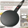 thumbnail image 6 of Pancake Maker Under 5 ! Yrmaups Breakfast Maker Kitchen Appliance Non-Stick Grill Food Maker Electric Griddle Crepe Maker Tortilla Maker Breakfast Cooker For Family Brunch, 6 of 9