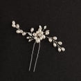 thumbnail image 3 of Rhinestone Pearl Accessories Bride Wedding Hair Pins, Gift for Women or Bridesmaids, 3 of 5