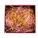 thumbnail image 2 of Gold Threaded Mixed Paper Shreds Raffia Wedding Favour Box Filler Gift Gold Confetti Shreds, 2 of 6