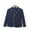 Blue, variant on Girls Navy Blazer with White Trim & Gold Buttons, Cotton Dress Jacket for Kids to Kids 12 Years, Easter Party School Wedding,Size 9-10 T