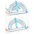 thumbnail image 6 of Multifunction 4 in 1 Protractor with Circle Drawing Tool Angles Measuring Ruler, 6 of 9