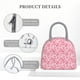 thumbnail image 4 of Fotbe pink heart Bolsa de Almuerzo con Estampado, Lonchera Aislada, Contenedor de Comida Reutilizable Tipo Cooler a Prueba de Fugas, 4 of 6