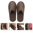 thumbnail image 4 of Yongwei Foldable Slippers 10 Pairs for Men - Hotel/Travel/Spa, 4 of 10