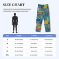thumbnail image 2 of Mens Pajama Pants Bottoms with Pockets - Animals In Camping Comfy Mens Pj Pants, Soft Men Lounge Pants, 2 of 5