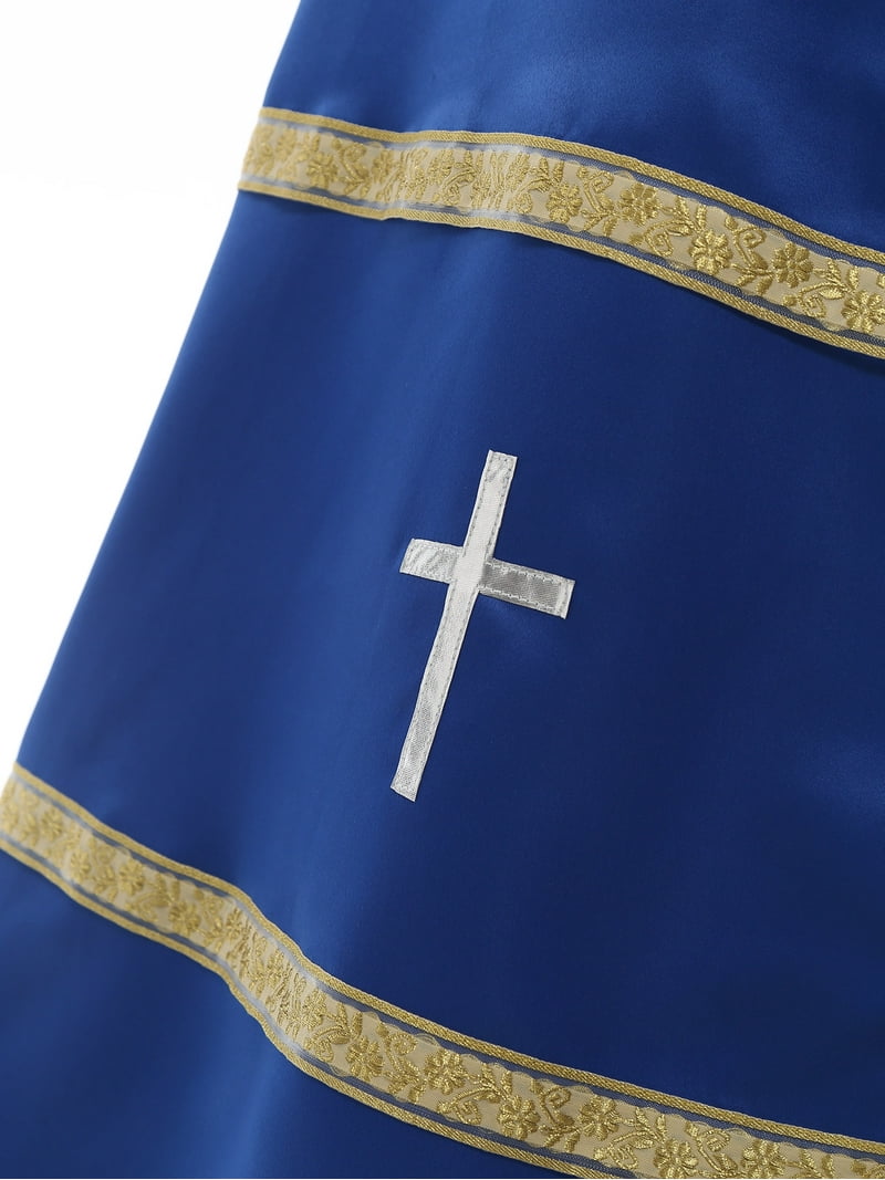 Sxiwei Women's Clergy Robe Church Cassock Cosplay Costume Choir Maxi Dress  Liturgical Pastor Royal Blue M - Walmart.com