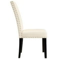 thumbnail image 3 of Modway Parcel 19.5" Polyester Fabric Dining Side Chair in Beige (Set of 4), 3 of 6