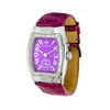 Techno Marine Ladies Techno Square Diamond Purple Strap