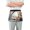Cute Fox and Snow, variant on Server Apron with 3 Pockets Waterproof Waitress Waist Short Apron for Man Woman Cherry Blossoms on Branches 12 Inches