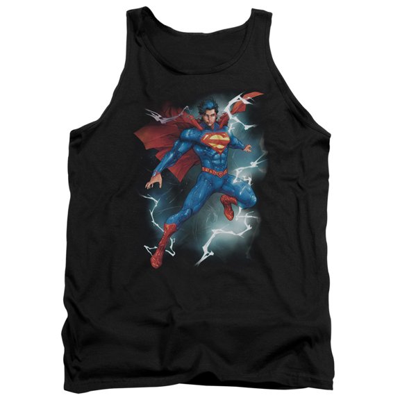 Superman Annual #1 Cover Adult Tank Top Black