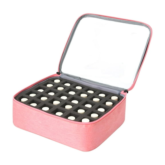 GASTROPOD Nail Polish Storage Gel Nail Polish Organizer Case Holds 30 Bottles Portable Cosmetic Travel Cases Manicure Travel Set Three Colors to Choose