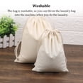 thumbnail image 3 of Inteprter Bolsa de almacenamiento para la colada con asas dobles, organizador con cordón, bolso, mejora del hogar, armario de viaje, cesta de Type3 NO3, 3 of 6