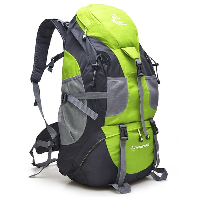 Sac à Dos de Randonnée 50 L Résistant à l'Eau Sac à Dos de Camping Sac de Jour pour Sac à Dos Voyage Randonnée Escalade
