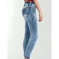 thumbnail image 3 of aPAY Jeans for Women Long Denim Slim Fit Pants Y2K Vintage Street Tight Sexy Style Regular Size, 3 of 6