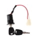 thumbnail image 1 of Llave de bloqueo del interruptor de encendido Interruptor de arranque Cerradura de cilindro multiusos práctica para 2 cables, 1 of 9