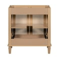 thumbnail image 3 of 30 Inch Bathroom Vanity without Sink, Freestanding Bathroom Vanity with Hidden Drawer, Storage Cabient for Bathroom, Solid Wood Frame Bathroon Cabinet, 3 of 7