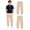 Khaki, variant on Beverly Hills Polo Club Boys’ School Uniform Pants – 2 Pack Pull On Jogger Pants (4-18)