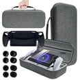 thumbnail image 1 of Suit Of Accessories Compatible With Playstation Portal, Suitable For PS Portal And 9h Shatterproof Tempered Glass Screen Protector Carrying Case, Soft Silicone Protective Case, 8 Thumb Stick Caps, 1 of 6