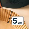 thumbnail image 3 of 50 Pcs Feuille de Parchemin Imperméable Jetable pour Cuisson Four Marron, 3 of 8