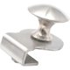thumbnail image 4 of 4 Pack 3-8mm Clip-on Glass Door Handles, Stainless Steel Handle, Pull Handle, No Drilling For Home, Office, Showcases And Furniture Door Fittings, 4 of 5