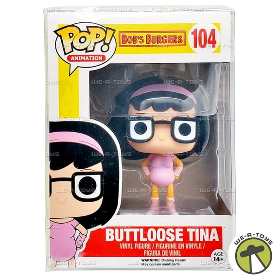 Pre-Owned Funko POP Animation Bob’s Burgers Buttloose Tina 104 Vinyl Figure