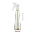 thumbnail image 3 of Spray Bottles, Empty Spray Refillable Mister Bottle with Multicolor for Cleaning, Plants, Hair, Cooking Yellow, 3 of 6