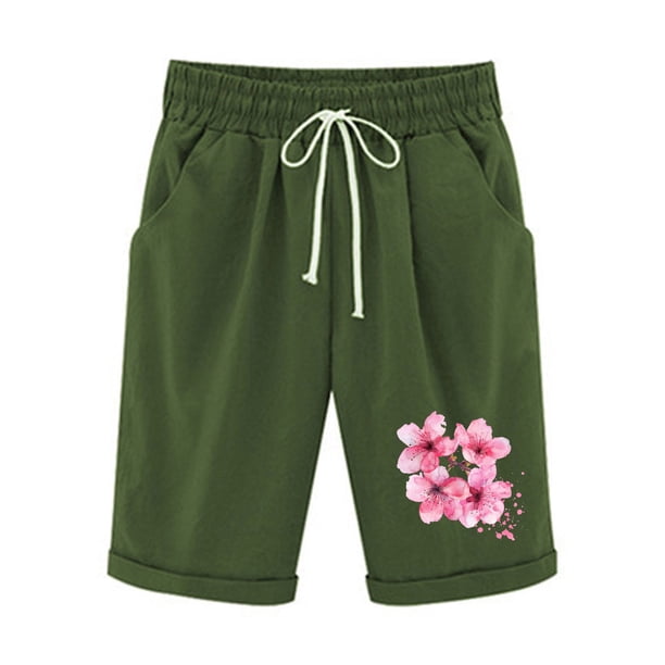 Cordón de Impresión de la Cintura Elástica Casual, Pantalones de Pijama para el Hogar, la Playa, la Ropa de Dormir Y el Uso Diario