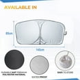thumbnail image 2 of Visera solar para parabrisas La visera solar plegable puede bloquear el calor y la luz solar para mantener su vehículo fresco, 2 of 6