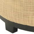 thumbnail image 3 of SAFAVIEH Chelsea Modern Glam Round Tray Storage Ottoman, Gold, 3 of 4