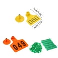 thumbnail image 3 of ZPAQI Cattle Ear Tags Numbered Ear Tags for Animal Livestock Ear Tags 3 Color, 3 of 20