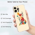 thumbnail image 2 of Cute Fox Case for iPhone 12 Pro Max,Aesthetic Art Design Pattern Soft Full TPU Bumper Cover, 2 of 5