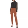 thumbnail image 3 of Calvin Klein Womens Lux Highline Pants Tortoise 16, 3 of 5