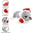 Plushland Christmas Themed Plush Stuffed Bulldog Toy Puppy 8 Inches ...