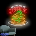 thumbnail image 2 of Handmadetneonsign You Had Me At Quesadillas Neon Sign, Mexican Quesadilla Led Sign, Wall Decor 95055, 2 of 5