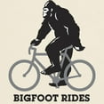 thumbnail image 3 of CafePress - Bigfoot Rides T Shirt T Shirt - Men's Classic Graphic T-Shirt, 3 of 4