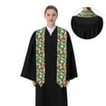 thumbnail image 4 of Xecao Vegan1 Print Graduation Shawl Stole Honor Stole Adult 72" Academic Commencements, 4 of 7