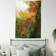 thumbnail image 4 of Country Home Decor Wall Hanging Tapestry, Maple Trees in the Fall at Portland Japanese Garden One Foggy Morning Scenery, Bedroom Living Room Dorm Accessories, 40 X 60 Inches, by Ambesonne, 4 of 5