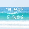 thumbnail image 2 of Coomes, Sylvia 20x20 White Modern Wood Framed Museum Art Print Titled - Beach Is Calling, 2 of 4
