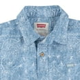 thumbnail image 3 of Levi's Boys' Cotton Jacquard Button Up Shirt with Short Sleeves, Sizes 4-20, 3 of 4