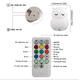 thumbnail image 3 of Luz nocturna infantil colorida, lámpara LED táctil, 9 colores, recargable por USB, de silicona, para mesita de noche, luz ambiental, iluminación interior, dormitorio - Búho A, 3 of 5