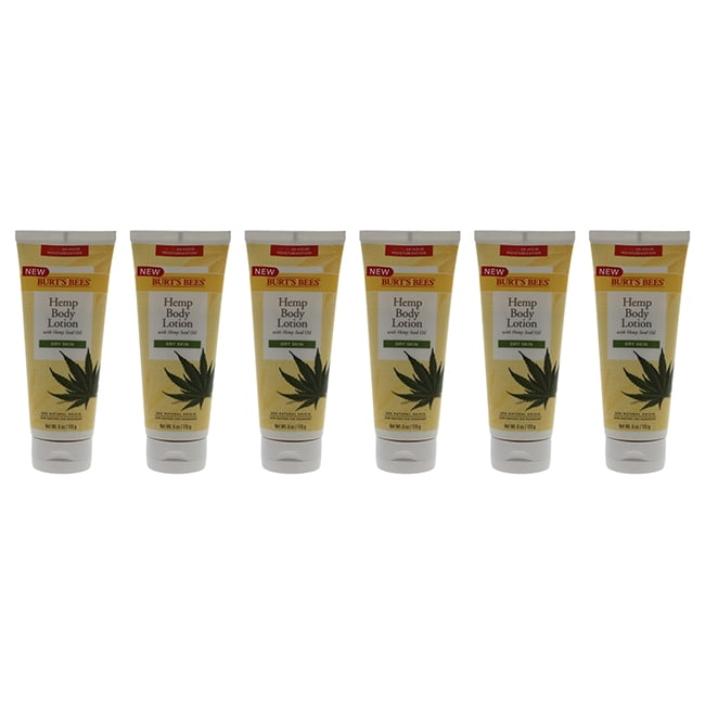 Hemp Body Lotion by Burts Bees for Unisex 6 oz Body Lotion Pack of