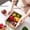 Khaki, variant on Cute Colorful Bell Pepper Printed Insulated Lunch Tote Bag, Portable Leakproof Thermal Cooler Handbag for Student School Office Worker Daily Meal Prep Picnic Travel Food Storage Carry Bag