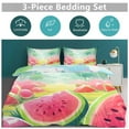 thumbnail image 6 of Duvet Cover Queen Size Fruit 3 Pcs Duvet Cover Set Bedding Sets Queen Soft Breathable, 6 of 6