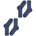 thumbnail image 5 of Falke Men's Socks, 2-Pack - Happy, Short Socks, Cotton Navy 47-50, 5 of 5