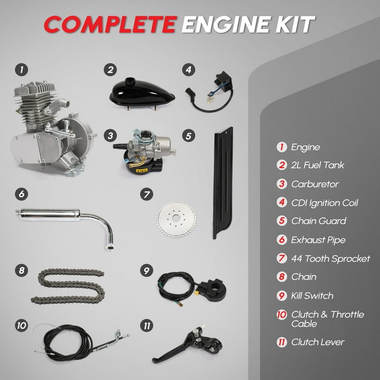 50cc 4 cheap stroke engine kit