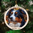 thumbnail image 3 of Mini Aussie Stained Glass Suncatcher Ornament – Holiday Ornament with Text for Loved Ones, Family & Friends, Christmas 2025 Decoration, 3 of 6